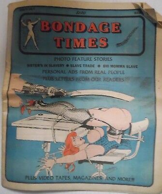 Bondage Times Newspaper Master Kahn #21 1984 052618lm-ep