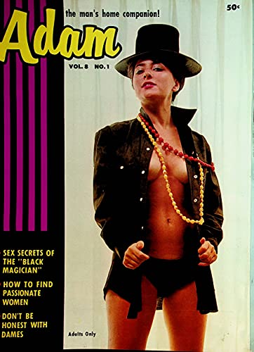 Adam Men's Magazine Cover Girl Yvonne Cortell vol.8 #1 1963