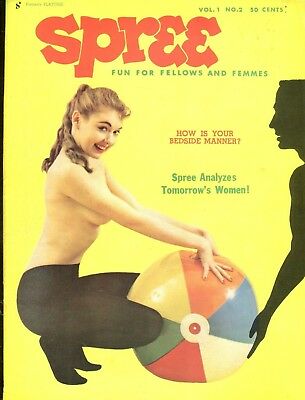 Spree Busty Magazine Evangeline Johns vol.1 #2 1958   062026lmp-GSC