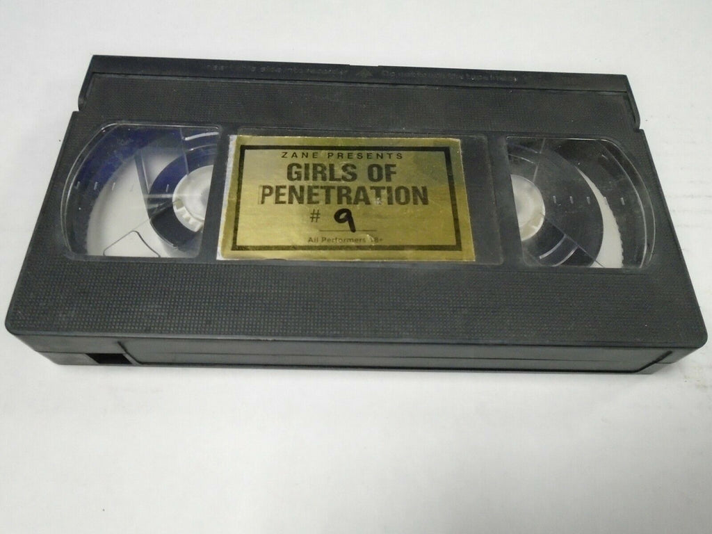 Girls of Penetration #9 Zane Prod Adult VHS 051419AMP