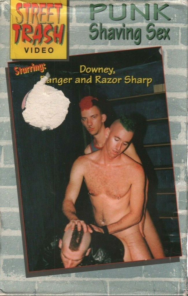 Punk Shaving Sex Street Trash Video 1995 Adult VHS 060519AMP