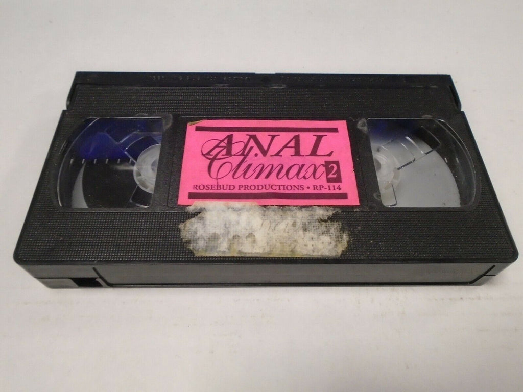 Anal Climax 2 Rosebud Prod Adult VHS 032919AMP2