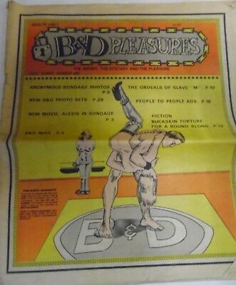 B & D Pleasures Newspaper Alexis In Bondage #15 1983 052418lm-ep2 - Used