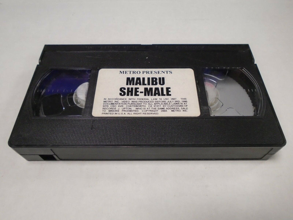 Malibu She-Male 2003 Metro Adult VHS 040219AMP2