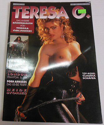 Teresa O. French Magazine Claudia Schafer April 1994 112913REP