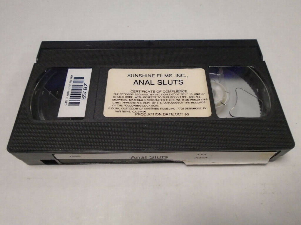 Anal Sluts Sunshine Film 1995 Adult VHS 032119AMP2