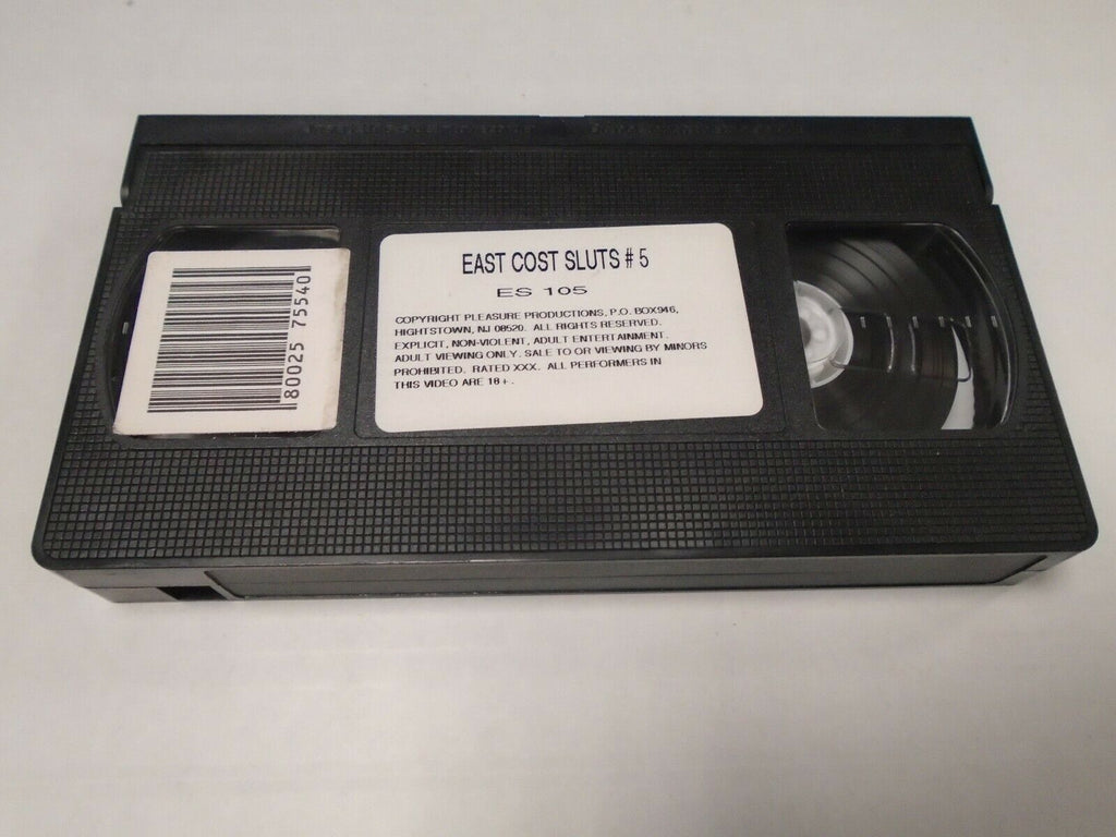 East Coast Sluts #5 Pleasure Productions Adult VHS 070419AMP