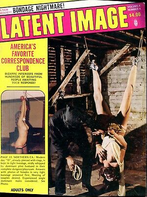 Latent Image Fetish Contact Magazine Bondage Nightmare vol.4#4 1976 042518lm-ep