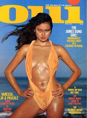 Oui Magazine James Bond Girl Beatrice Libert April 1979 110817lm-ep
