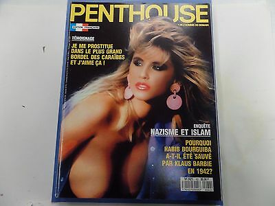 Penthouse Adult French Magazine Justine Delahunty March 1990 031016lm-ep - New
