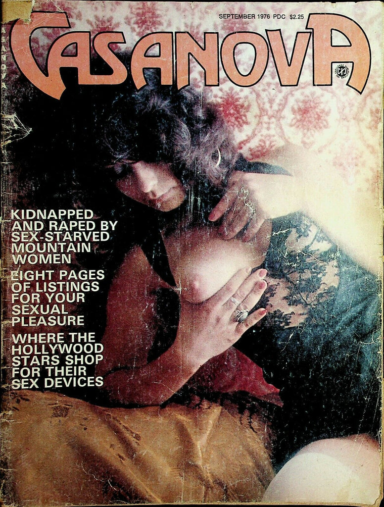 Casanova Magazine Peggy's Perfect Pair September 1976 020221lm-ep2