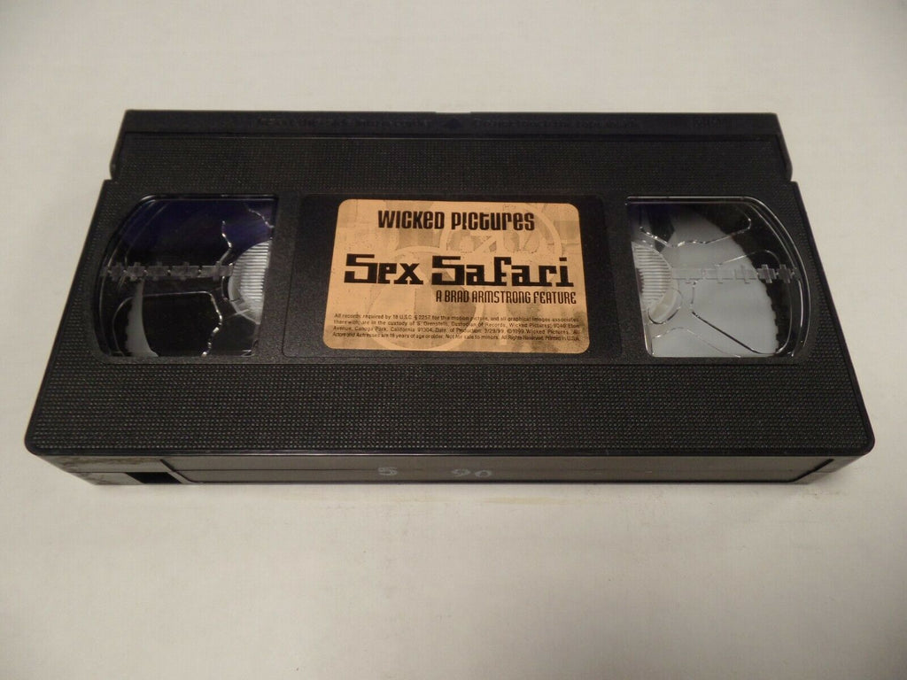 Sex Safari Brad Armstrong Feature Wicked Pictures Adult VHS 052219AMP
