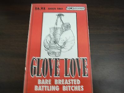 Glove Love Bare Breasted Battling Bitches Adult Magazine B&D Pleasures 102215tjp