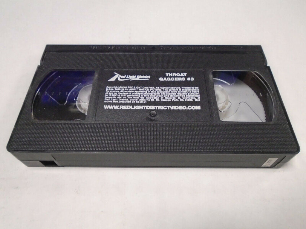 Throat Gaggers #3 Red Light District 2002 Adult VHS 031819AMP