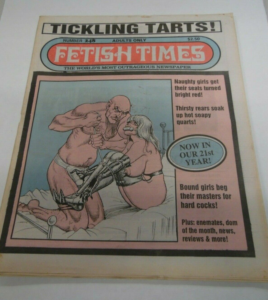 Fetish Times Newspaper Tickling Tarts #248 1994 121719lm-ep2