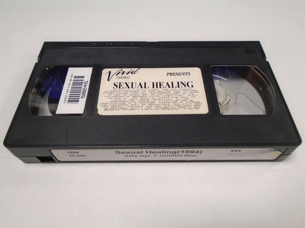 Sexual Healing Kelly Jaye Christina West 1994 75mins Adult VHS 030419AMP2