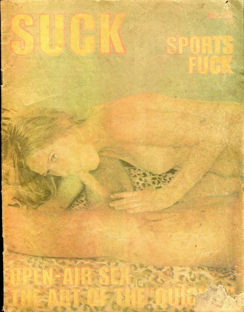 Suck Magazine The Art Of The Quickie #51 1980's 060919lm-ep