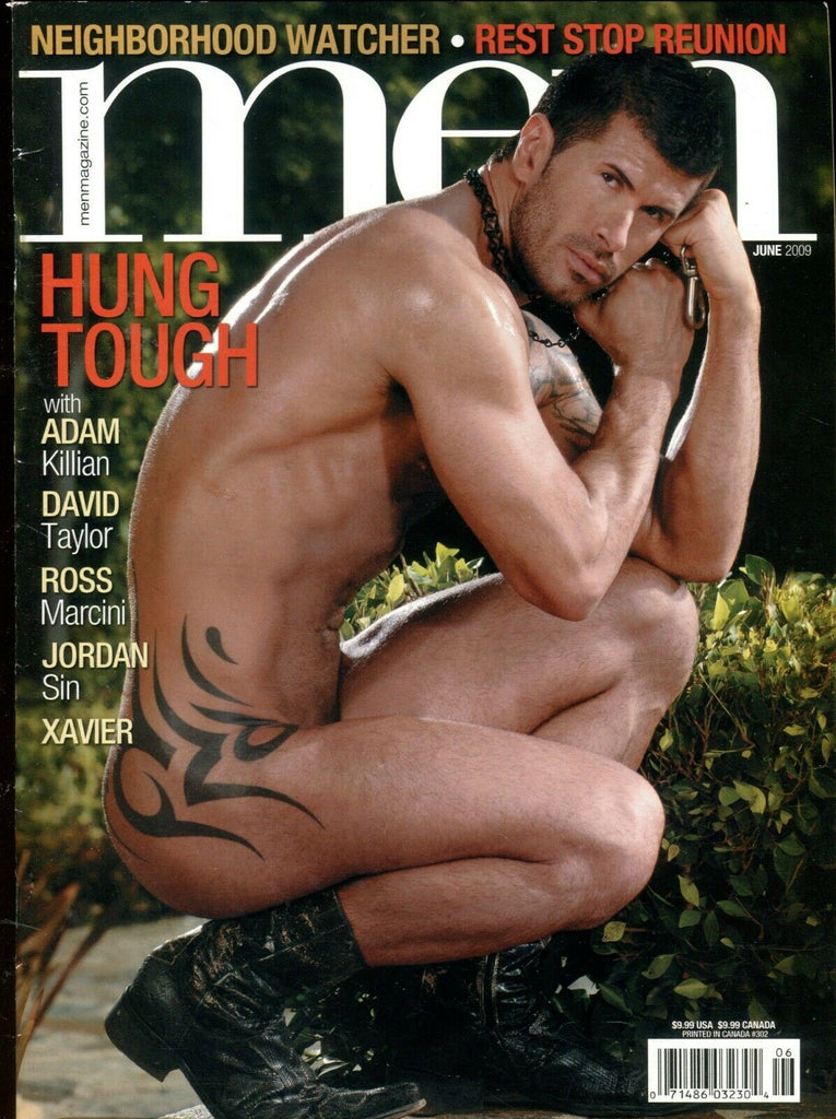 Men Gay Magazine Hung Tough Adam Killian June 2009 090719lm-ep