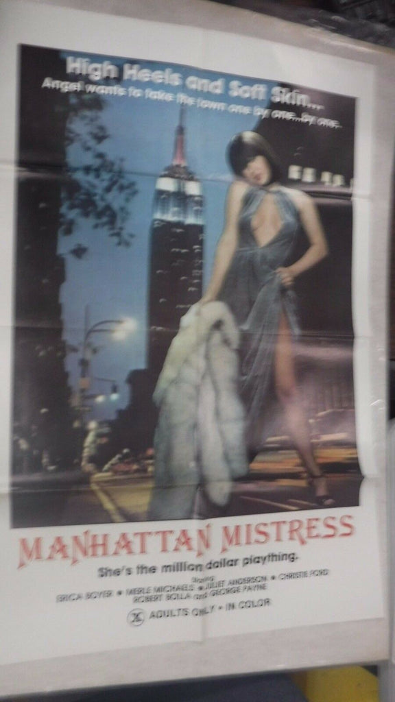 Erica Boyer, Merle Michaels Manhattan Mistress 35"x25" Poster 062917DBEP
