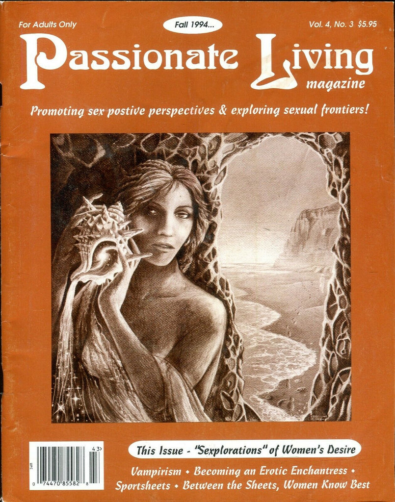 Passionate Living Magazine Sexplorations Of Women's Desire Fall 1994 110119lm-ep