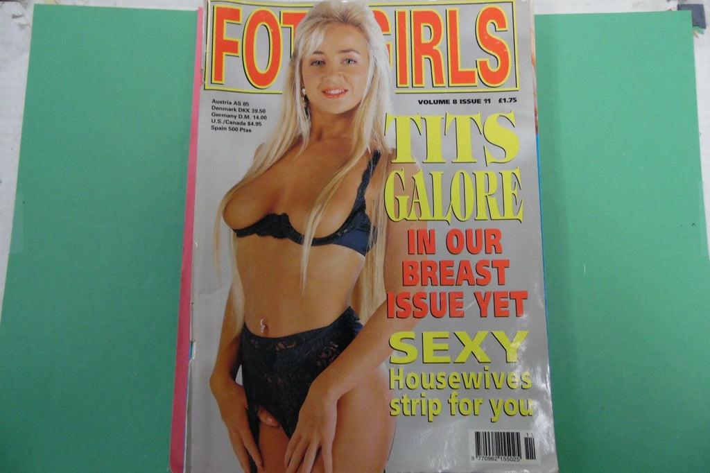 Fotogirls Magazine Tits Galore Breast Issue vol.8 #11 1994 112816lm-ep