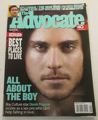The Advocate Gay Adult Magazine Derek Magyar March 2007 ex 101814lm-ep