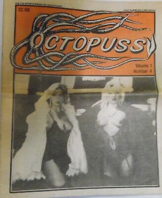 Octopussy Adult Lesbian Newspaper Eat My Hole! vol.1 #4 052418lm-ep2 - Used