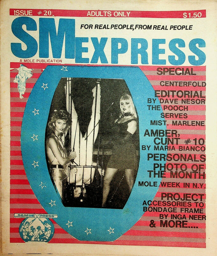 SM Express Fetish Newspaper Mistress Marlene #20 1980's 022020lm-ep