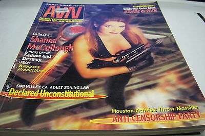 Adult Video News Adult Magazine"Shanna McCullough"November 1997 030613Lm-EP