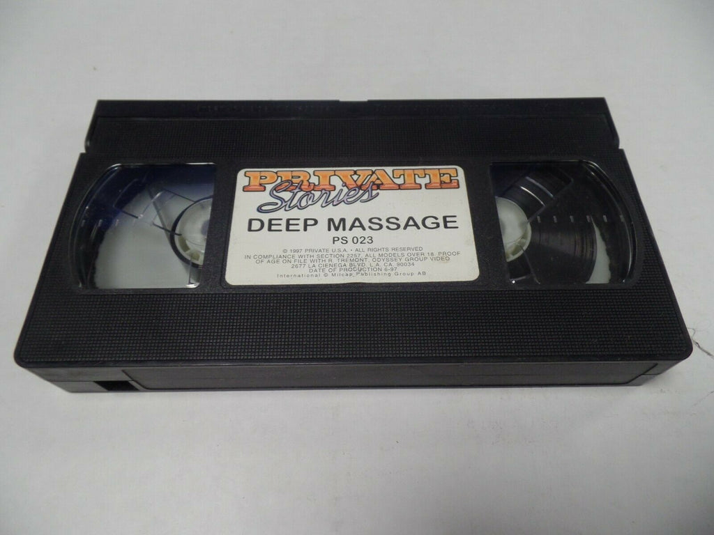 Private Stories Deep Massage 1997 Adult VHS 052119AMP