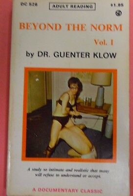 Beyond The Norm Novel by Dr. Guenter Klow 1970 122313lm-epa