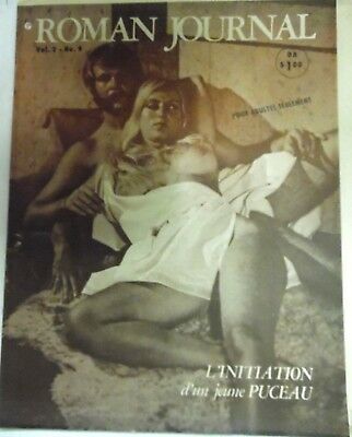 Roman Journal Adult French Newspaper Jeunne Puce vol.2 #9 052518lm-ep2