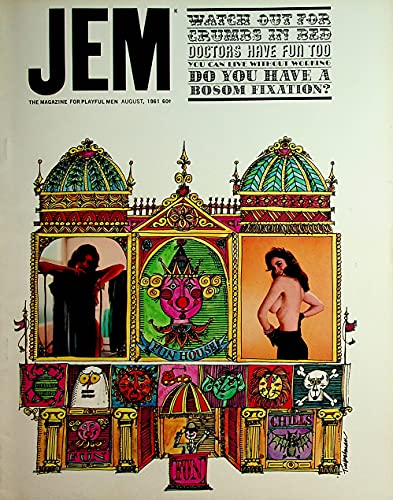 Jem Men's Magazine Centerfold Girl Susan Rainer August 1961