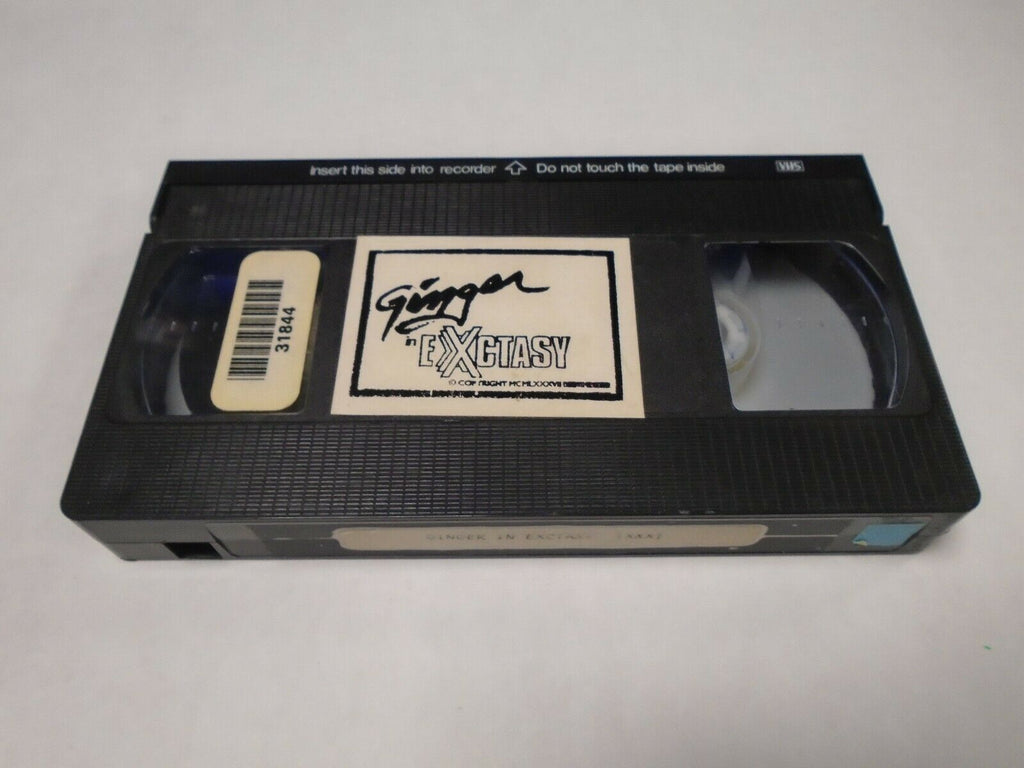 Ginger In Ecstasy 1987 Bunny Bleu Jerry Butler Adult VHS 031419AMP