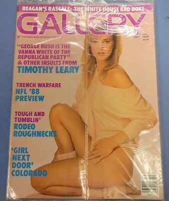 Gallery Magazine NFL '88 Preview October 1988 new/sealed 071813lm-epa