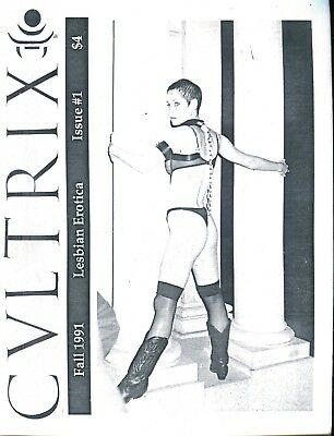 CVLTRIX Lesbian Erotica Magazine #1 Fall 1991 041918lm-ep - Used