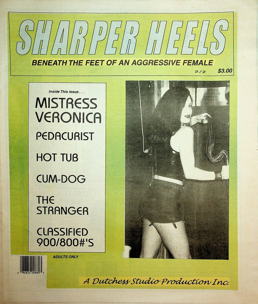 Sharper Heels Fetish Newspaper Mistress Veronica #2 February 1997 022520lm-ep