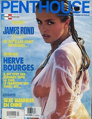 Penthouse French Magazine James Bond Girls #87 April 1992 031014lm-epa