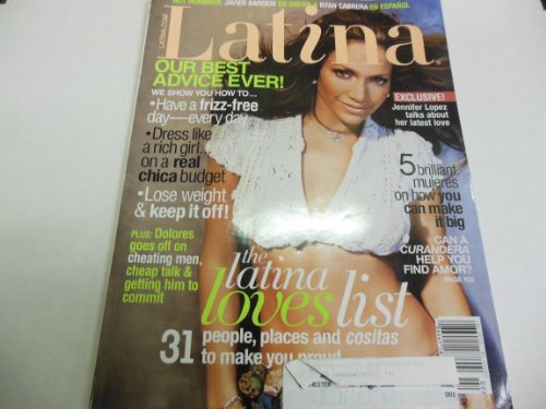 Latina Magazine Jennifer Lopez Talks About Her Latest Love Feb2005