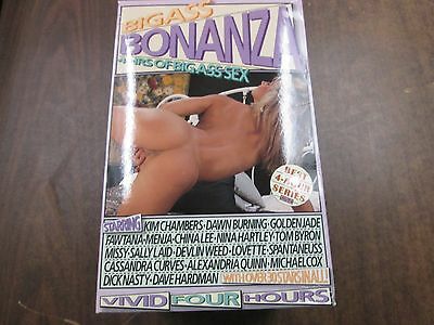 Big Ass Bonanza Kim Chambers Dawn Burning VIVID NM Adult VHS 050515amp10