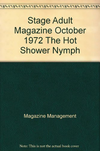 Stage Adult Magazine October 1972 "The Hot Shower Nymph"