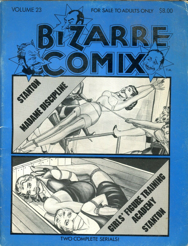Bizarre Comix Fetish Magazine Madame Discipline vol.23 1986 070919lm-ep - Used