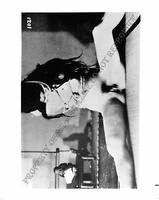 Adult Photo Vintage B&W 4x5 Bondage Beautiful Brunette Bound Dominated 137XU