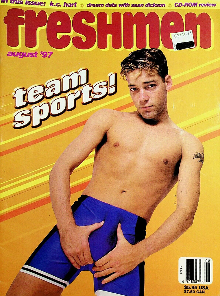 Freshmen Gay Magazine Team Sports! August 1997 101720lm-ep