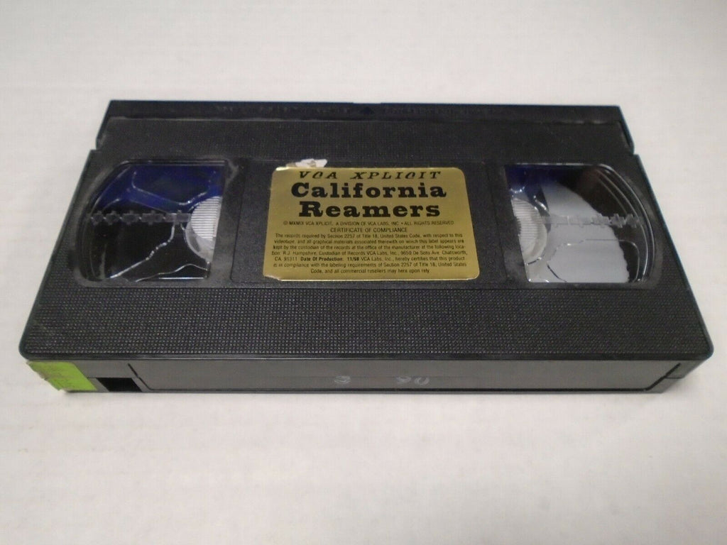 California Reamers VCA Xplicit VCA Xplicit 1998 Adult VHS 040519AMP2