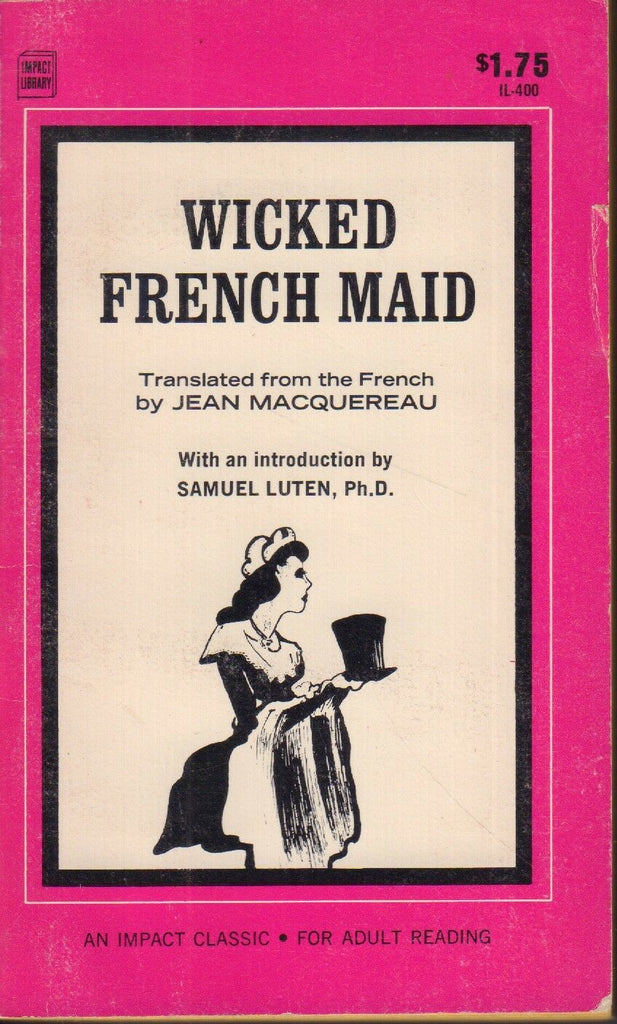 Wicked French maid jean MacQuereau Echelon 1968 Adult Book 041318DBEP