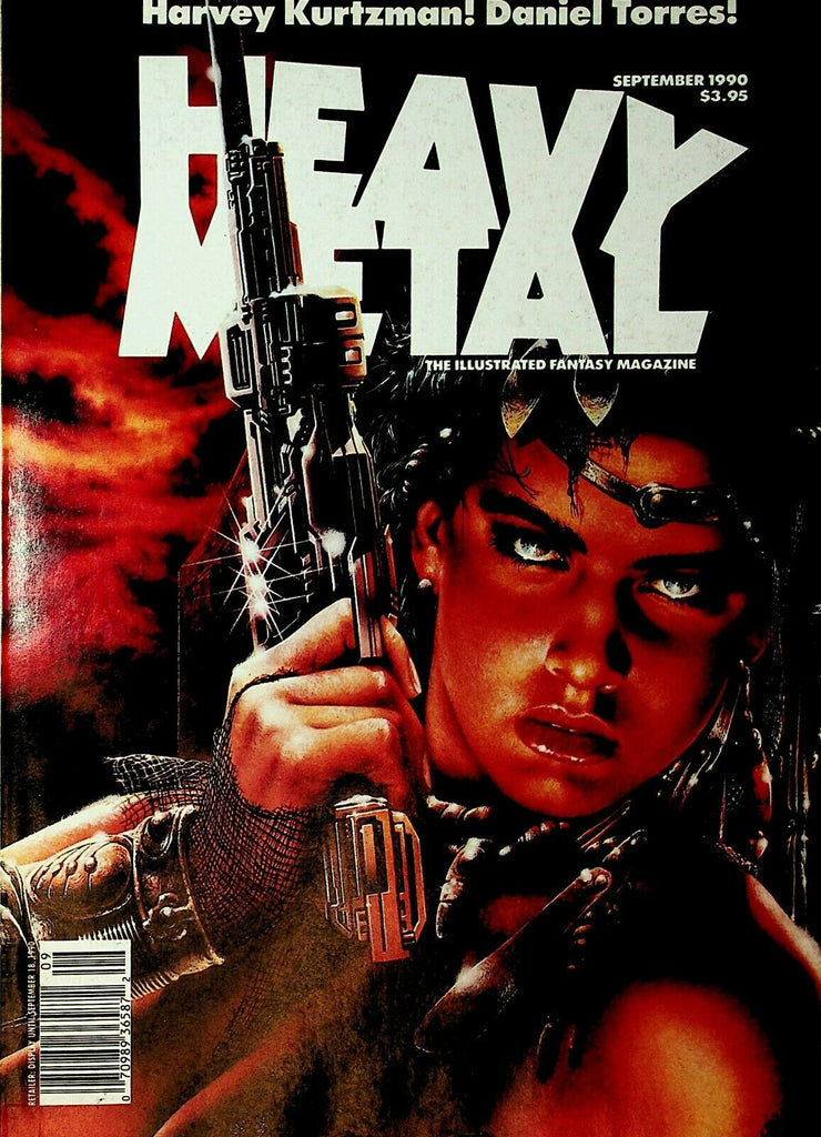 Heavy Metal Magazine Harvy Kurtzman! Daniel Torres! September 1990 081220lm-ep