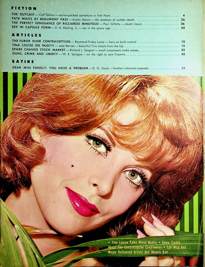 Adam Magazine Tina Louise vol.8 #12 1964 Readers Copy 061320lm-ep