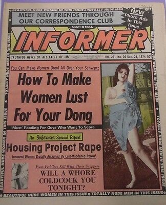 Informer Adult Newspaper Lust For Your Dong December 29, 1974 011213lm-epa