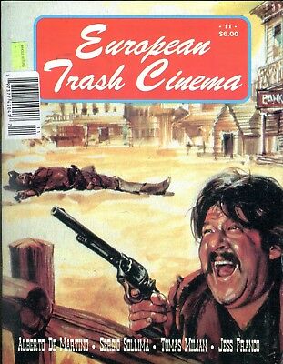 European Trash Cinema Magazine Alberto De Martino #11 1993 022818lm-ep